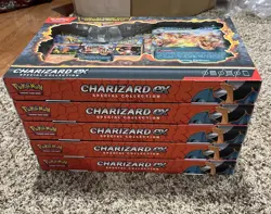 Pokemon TCG Charizard EX Special Collection Box Lot Of 5 SEALED - Image 3
