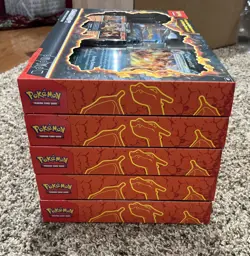 Pokemon TCG Charizard EX Special Collection Box Lot Of 5 SEALED - Image 4