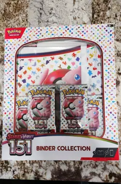 Pokemon TCG Scarlet & Violet 151 Binder Collection New Sealed - Image 1