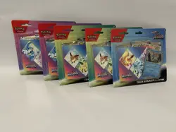 Pokemon Prismatic Evolutions Tech Sticker Collection Set In Lot Of 5 (15 Packs) - Image 1