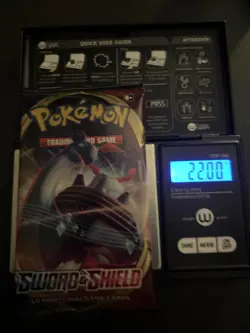 22.00g HEAVY Pokemon TCG: Sword and Shield Base Set Booster Pack - SEALED 820650806513 - Image 1