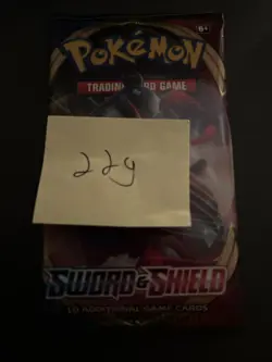 22.00g HEAVY Pokemon TCG: Sword and Shield Base Set Booster Pack - SEALED 820650806513 - Image 4
