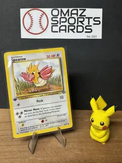 Spearow 1st Edtion Jungle Regular Pokemon 62/64 - EX - Image 1