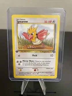 Pokemon Jungle Spearow 1st Edition 62/64 LP - Image 1