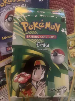 Pokemon TCG Ericka Theme Deck Open Box 1999 - Image 1