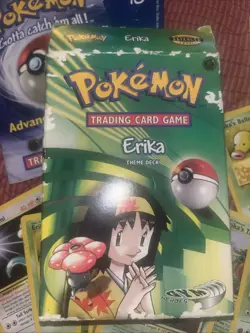 Pokemon TCG Ericka Theme Deck Open Box 1999 - Image 2