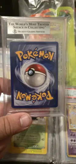 Pokemon Dragonite Fossil 1st Edition Holo BGS not PSA 8.5 - Image 2