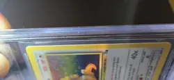 Pokemon Dragonite Fossil 1st Edition Holo BGS not PSA 8.5 - Image 4