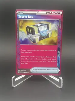 Pokemon TCG Secret Box 163/167 Sv06: Twilight Masquerade Holo Trainer Support - Image 1