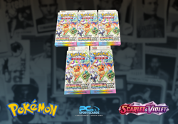 Lot x5 Pokemon Korean Terrastal Festival ex Booster Pack 2 Set Sealed SWKL18 - Image 2