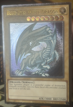 Yugioh: Blue-Eyes White Dragon - OP28-EN001 - Ultimate Rare NM - Image 4