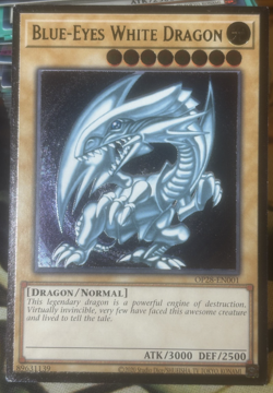 Yugioh: Blue-Eyes White Dragon - OP28-EN001 - Ultimate Rare NM - Image 5