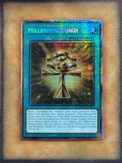 Yugioh Millenium Ankh MP25-EN011 Starlight Rare 1st Ed NM - Image 1