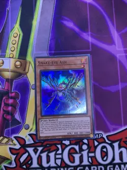 Snake-Eye Ash Super Rare 1St Edition AGOV-EN007 Yugioh - Image 1