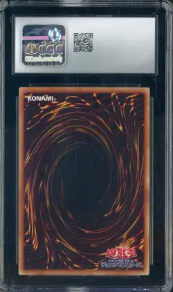 2018 Yu-Gi-Oh! japanese World Championship SR Dark Magician CGC 8 - Image 2