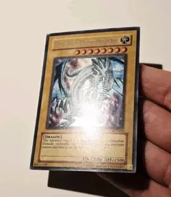 Yugioh Blue-Eyes White Dragon BPT-009 Secret Rare LP - Image 4