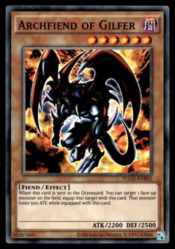 Archfiend of Gilfer YGLD-ENB05 King of Games: Yugi's Legendary Decks - Image 1