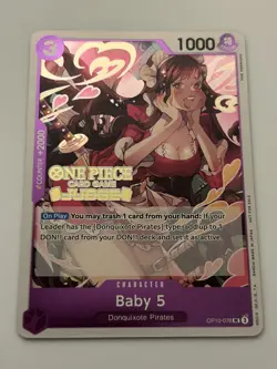 Baby 5 (Judge Pack Vol. 5) OP10-076 One Piece Promotion Cards Foil - Image 2