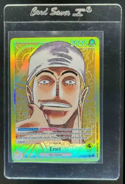 2023 One Piece Awakening New Era Enel Alternate Alt Art #OP05-098 - Image 1