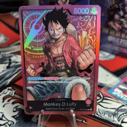One Piece TCG Foil Monkey.D.Luffy - ST01-001 - Leader NM/M English CCG - Image 1