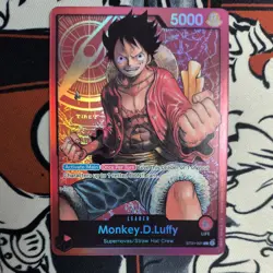 One Piece TCG Foil Monkey.D.Luffy - ST01-001 - Leader NM/M English CCG - Image 3