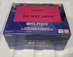 One Piece TCG OP-14 The Azure Sea's Seven Booster Box SEALED IN-HAND - Image 2