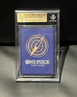 Red Manga Monkey D. Luffy ( Alternate Art) OP13-118 Carrying On His Will BGS 10 - Image 2