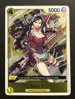 Baby 5 OP12-112 Legacy of the Master One Piece TCG - English NM R Foil - Image 1