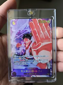 Monkey D. Luffy (Alt Art) EB02-061 SEC Anime 25th Collection ONE PIECE Japanese - Image 1