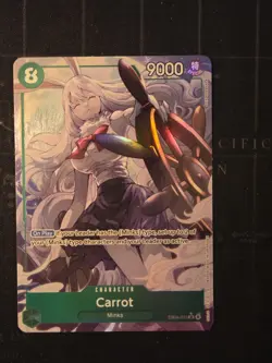 One Piece The Azure Sea’s Seven OP14-EB04 Carrot EB04-013 SR Alt Art ENG - Image 1