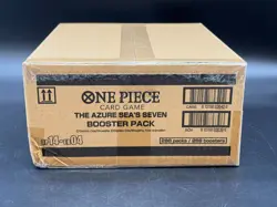 #2 One Piece English OP14-EB04 The Azure Sea's Seven Booster Pack Case Sealed - Image 1