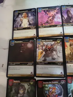 World Of Warcraft - 16 Jumbo Card Complete Set - Heroes Of Azeroth CCG TCG - Image 3