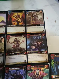 World Of Warcraft - 16 Jumbo Card Complete Set - Heroes Of Azeroth CCG TCG - Image 5