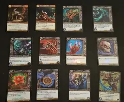 World of Warcraft TCG Black Temple Set Of 12 Treasure Cards (No Box Cards Only) - Image 1