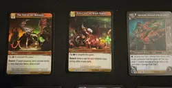 World of Warcraft TCG Black Temple Set Of 12 Treasure Cards (No Box Cards Only) - Image 2
