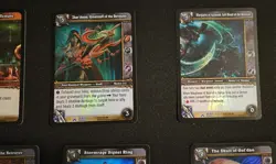 World of Warcraft TCG Black Temple Set Of 12 Treasure Cards (No Box Cards Only) - Image 3