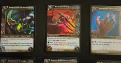 World of Warcraft TCG Black Temple Set Of 12 Treasure Cards (No Box Cards Only) - Image 4