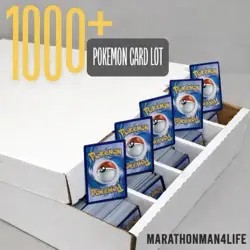 1000+ English Pokemon Cards Bulk Pack Fresh Mint Condition 1998-now 1 Cent Start - Image 4