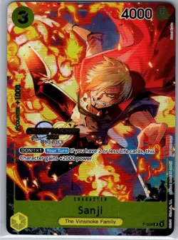 Sanji (CS 2023 Event Pack) P-034 English - One Piece Card - NM - Image 1