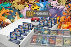 1000+ English Pokemon Cards Bulk Pack Fresh Mint Condition 1998-now Penny Start - Image 1