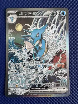 Pokemon Kingdra ex SVP047 Scarlet & Violet Promo Holo EX Pokemon Card - Image 1