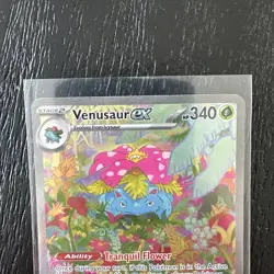 Venasaur ex 198/165 - S&V 151 - Special Illustration Rare - Pokemon TCG Card NM - Image 2