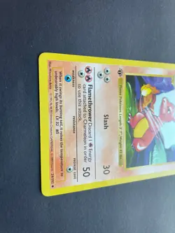 Pokemon Card BASE SET 1ST EDITION SHADOWLESS: CHARMELEON 24/102 - Image 3