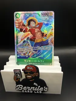 Monkey D Luffy SR PRB02-005 Japanese ONE PIECE Card The Best Vol.2 - NM - Image 1