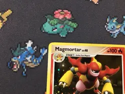 Pokemon TCG Magmortar DP20 Black Star Promo Pokemon Card - Image 2