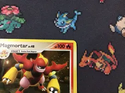Pokemon TCG Magmortar DP20 Black Star Promo Pokemon Card - Image 3