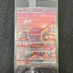 Mew EX 053 Sv: Scarlet & Violet Promo Cards Holo Sealed - Image 1