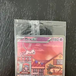 Mew EX 053 Sv: Scarlet & Violet Promo Cards Holo Sealed - Image 2