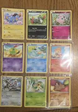 Cute Pokemon Lot Xy Seies 9 Non Holo 1 Fairy Card In Each Bundle See Description - Image 1