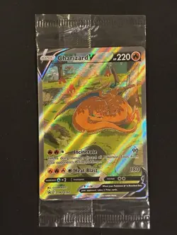 SEALED Charizard UPC V & VMAX SWSH260 SWSH261 SWSH262 Promo Cards - Image 1